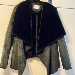 Velvet brand cozy faux shearling jacket